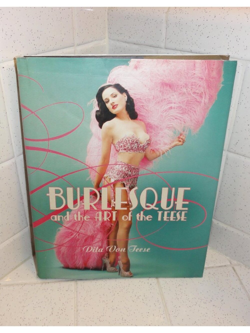 Dita Von Teese Burlesque and the Art of the Teese Book fetish two in one
